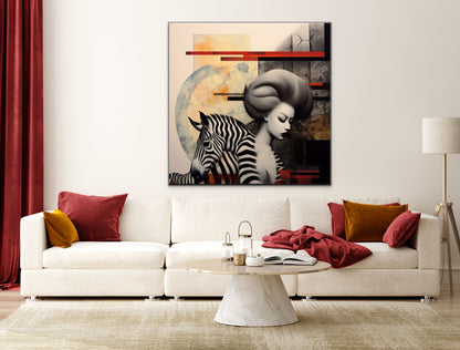 Zebra Colletion-abstract-Canvas Gallery Wraps