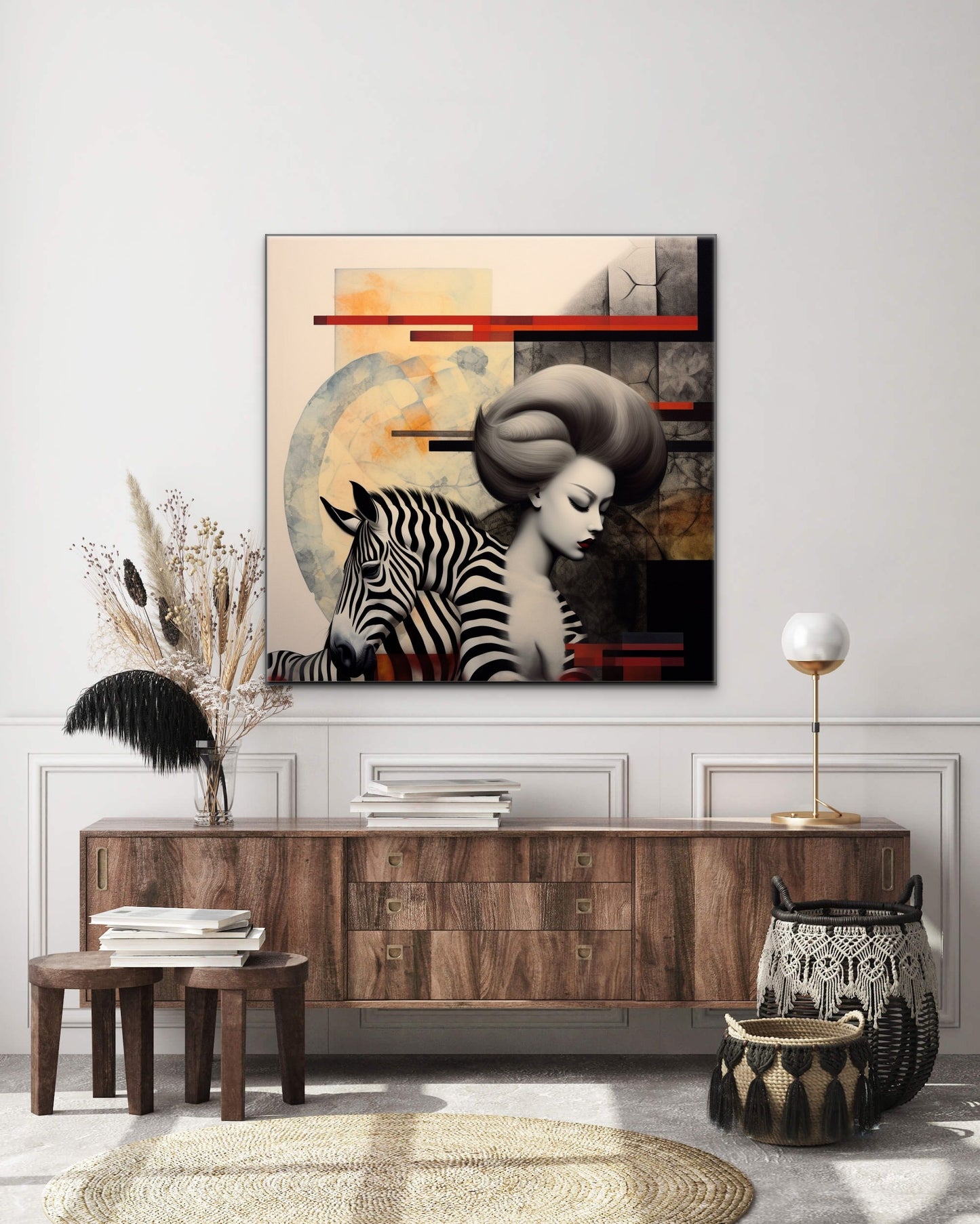 Zebra Colletion-abstract-Canvas Gallery Wraps