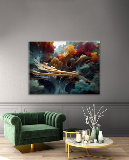 Organic Abstract Collection-Canvas Gallery Wraps