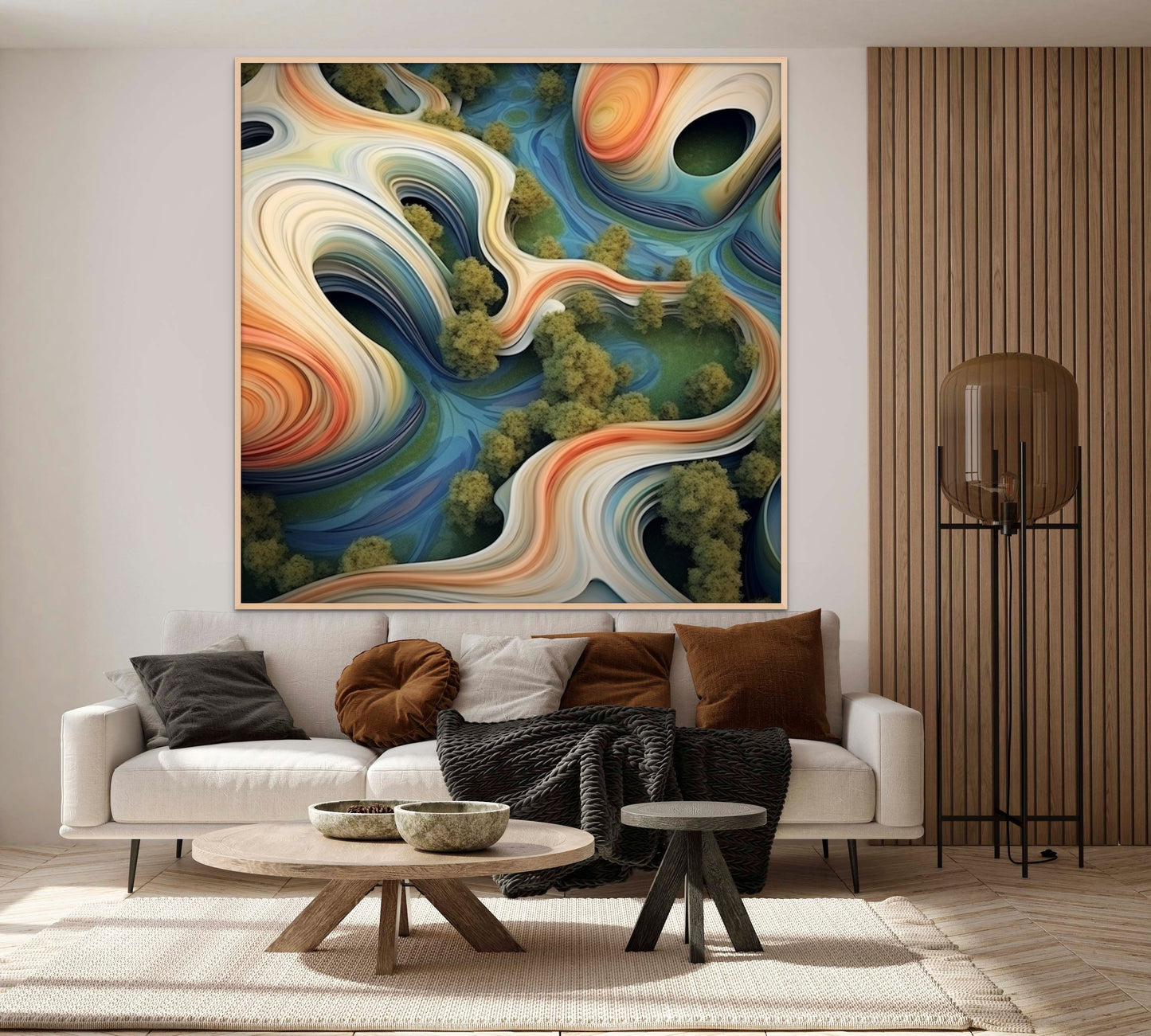 Organic abstract Collection-Canvas Gallery Wraps