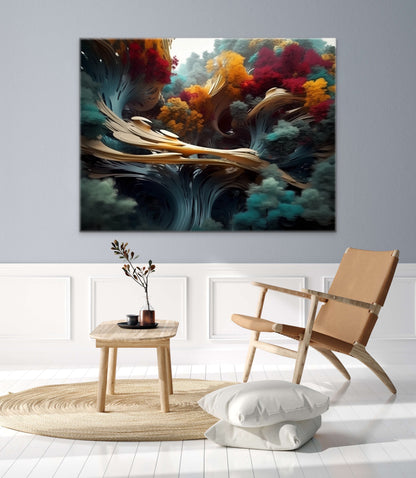 Organic Abstract Collection-Canvas Gallery Wraps