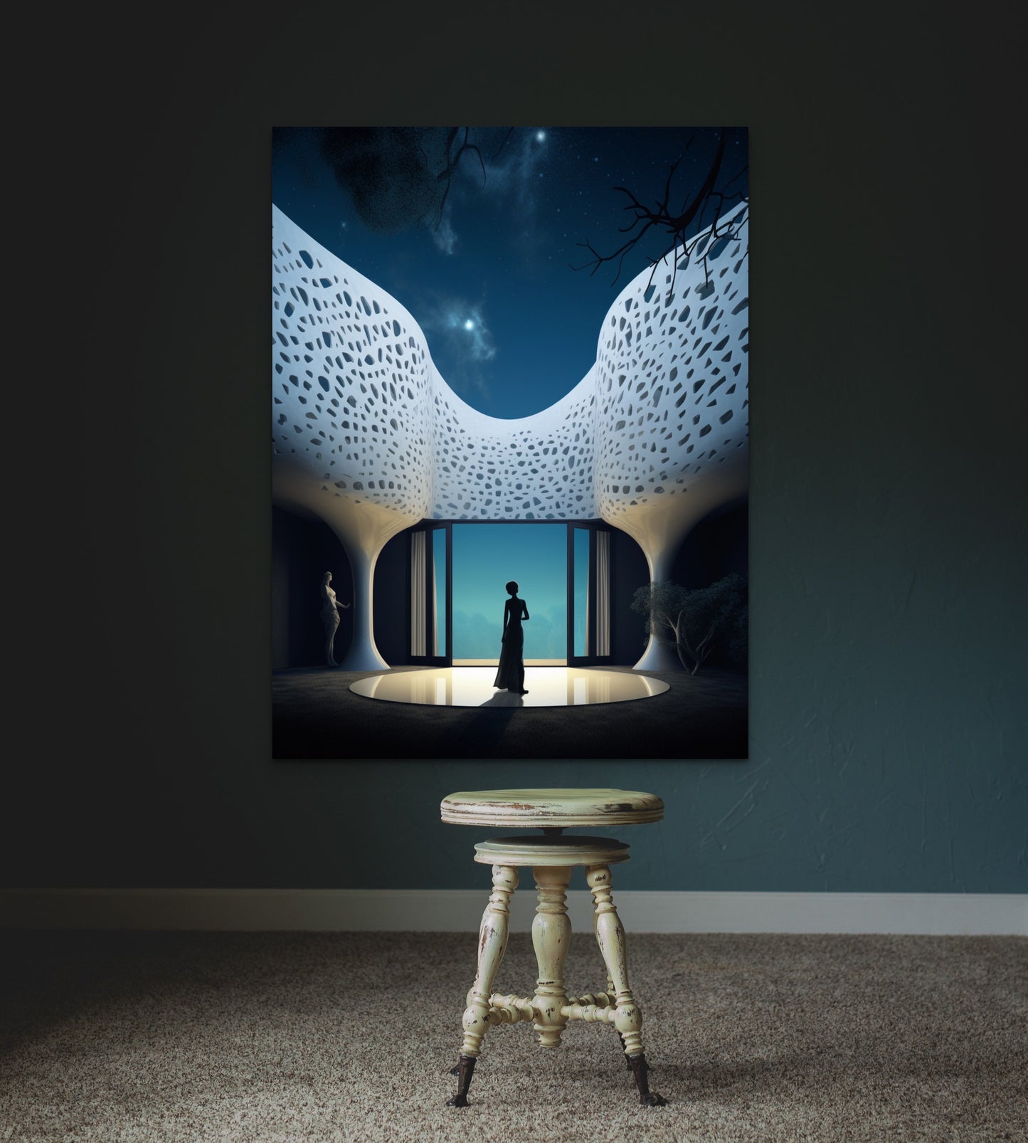 In  the angel's embrace-Canvas Gallery Wraps