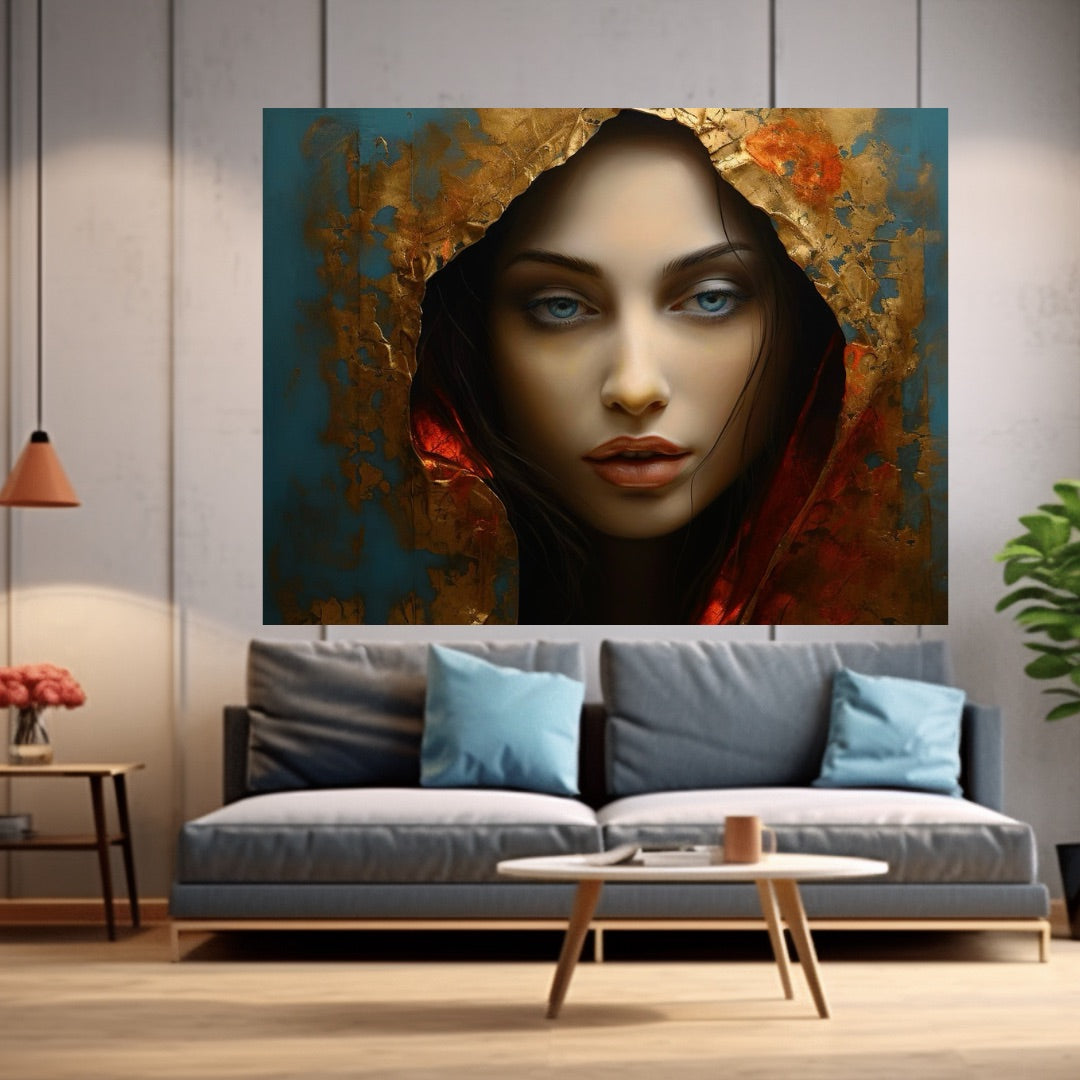 Innocence- Figurative art-Canvas Gallery Wraps