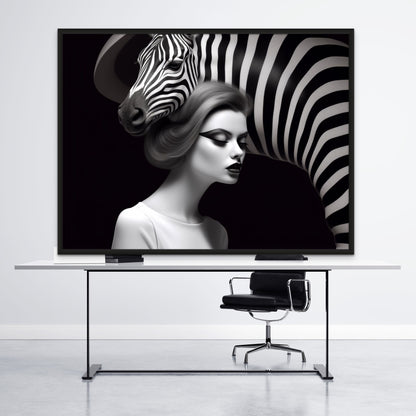 Zebras Collection-Canvas Gallery Wraps