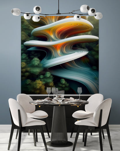 Organic abstract Collection-Canvas Gallery Wraps