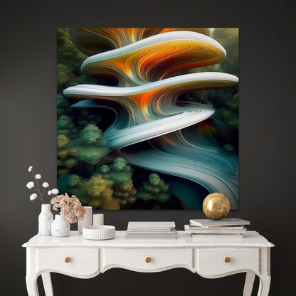 Organic abstract Collection-Canvas Gallery Wraps