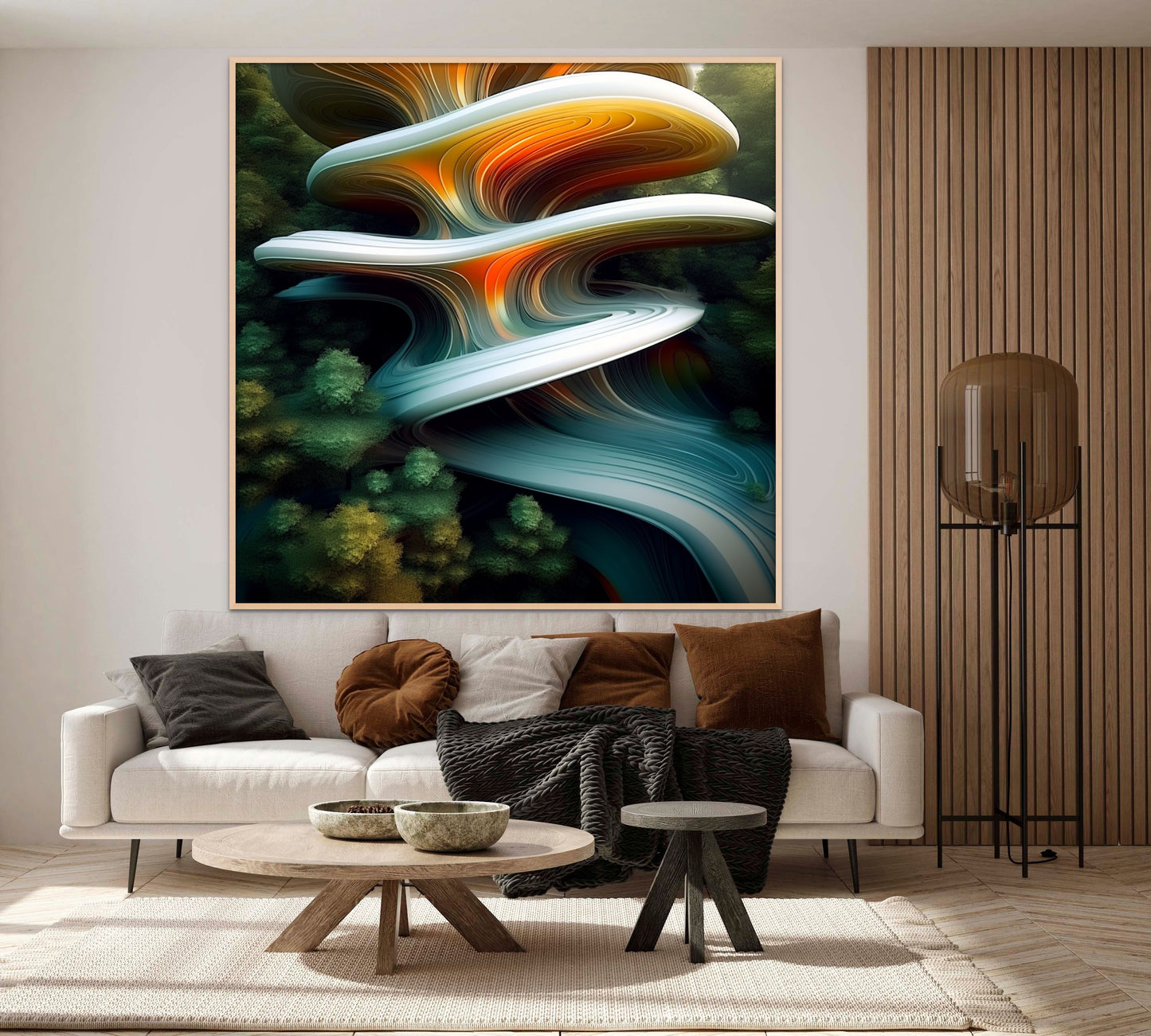 Organic abstract Collection-Canvas Gallery Wraps