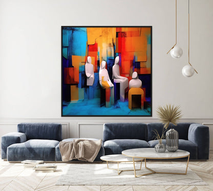 Escape-abstract-Canvas Gallery Wraps