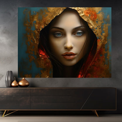 Innocence- Figurative art-Canvas Gallery Wraps