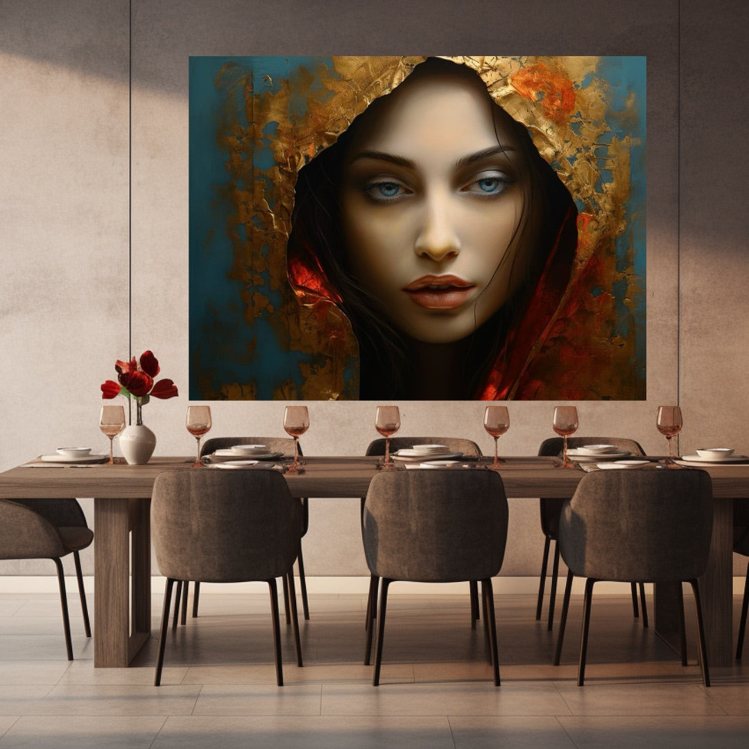 Innocence- Figurative art-Canvas Gallery Wraps