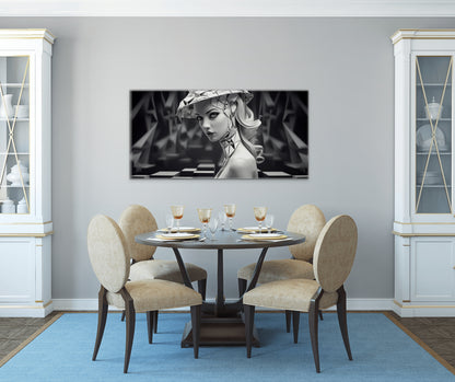 White girl-Canvas Gallery Wraps