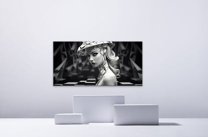 White girl-Canvas Gallery Wraps